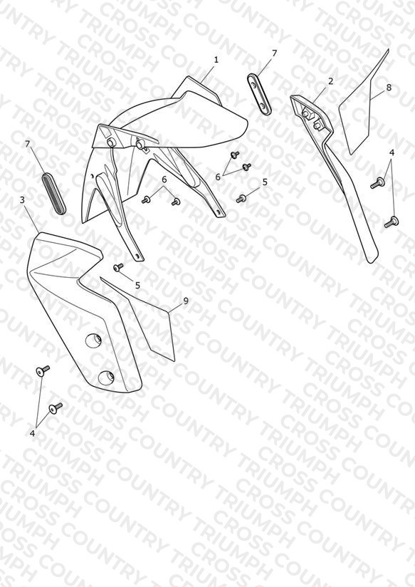 Front Mudguard