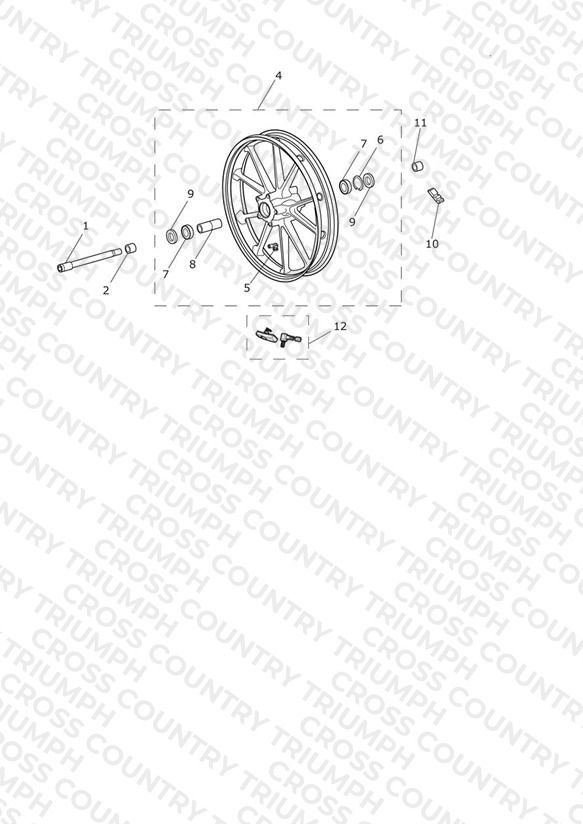 Front Wheel - Cast