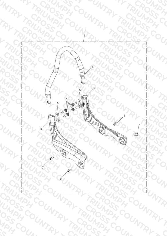 Backrest Bar Kit