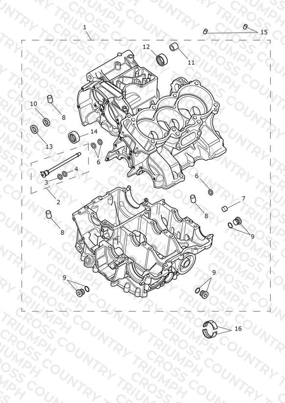Crankcase & Fittings