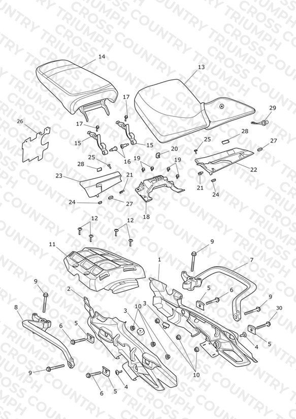 Rear Bodywork & Seat