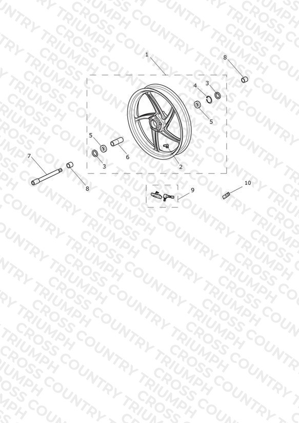 Front Wheel - > 602552