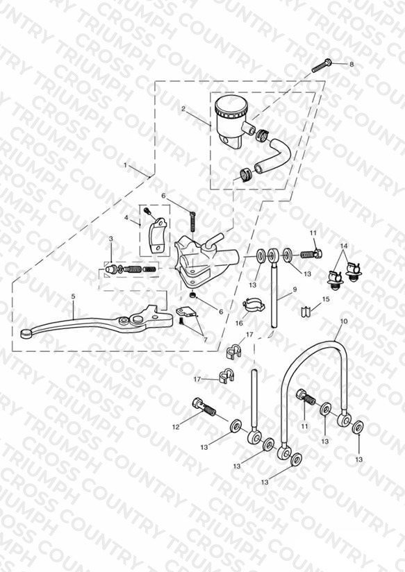 Front Brake Master Cylinder