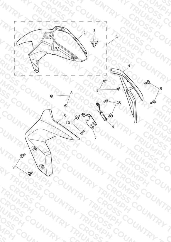 Front Mudguard