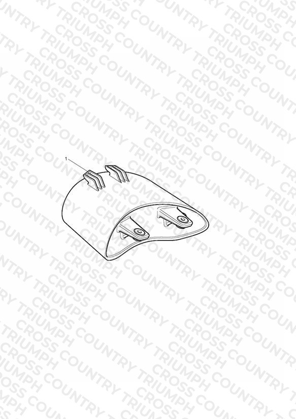 Rear Light Assy Kit, Clear