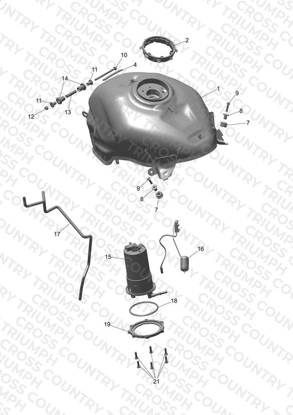 Fuel Tank, Fuel Pump & Fittings