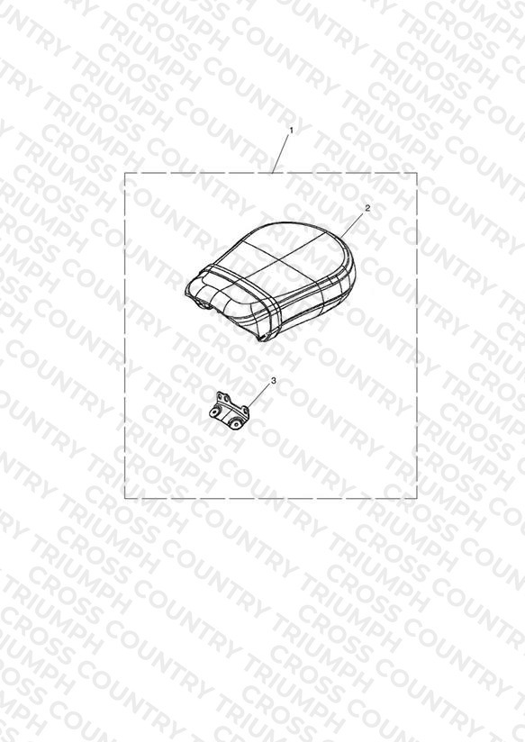 Pillion Seat Kit - > 455548