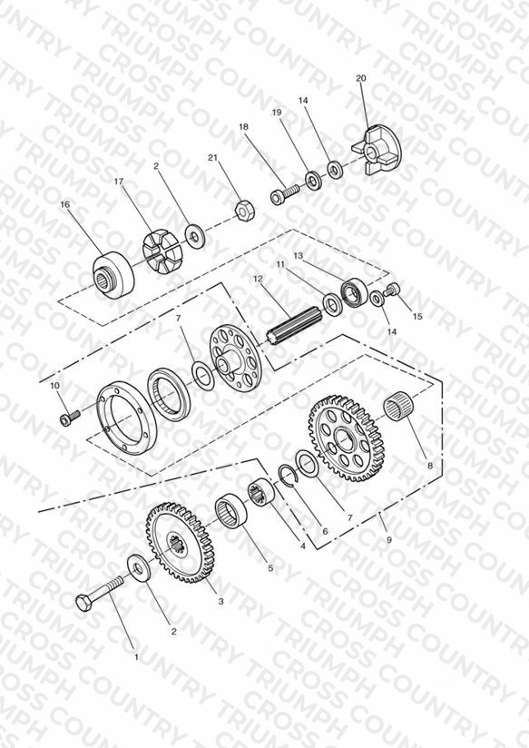 Alternator/ Starter Drive Gears