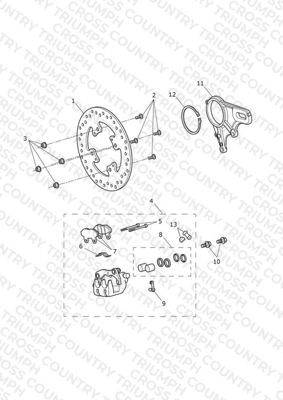 Rear Brake & Disc