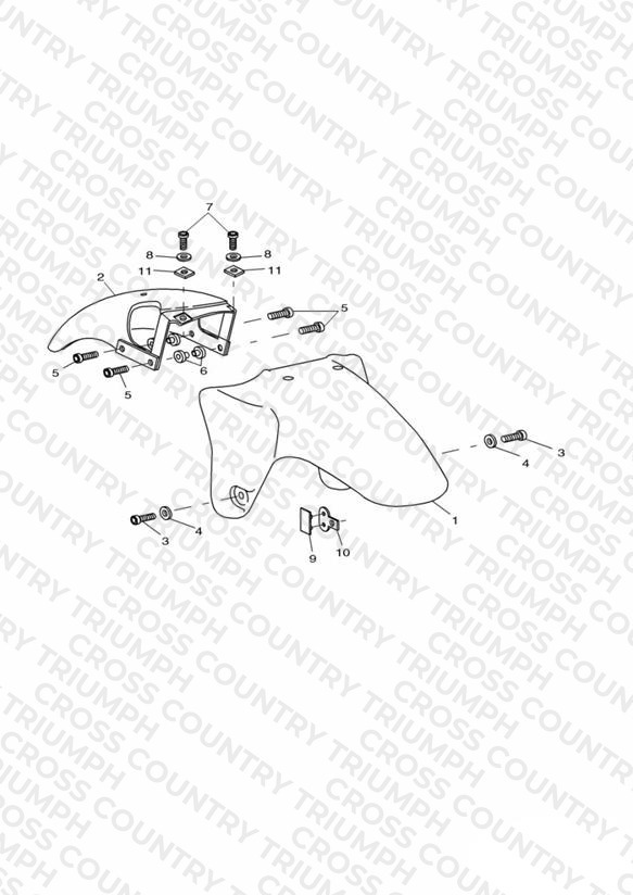 Front Mudguard