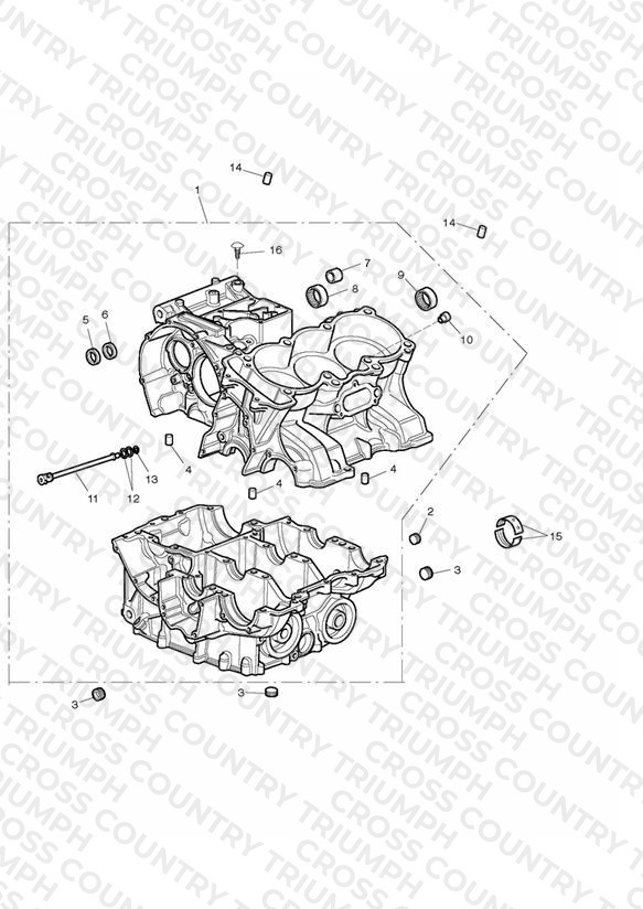 Crankcase & Fittings