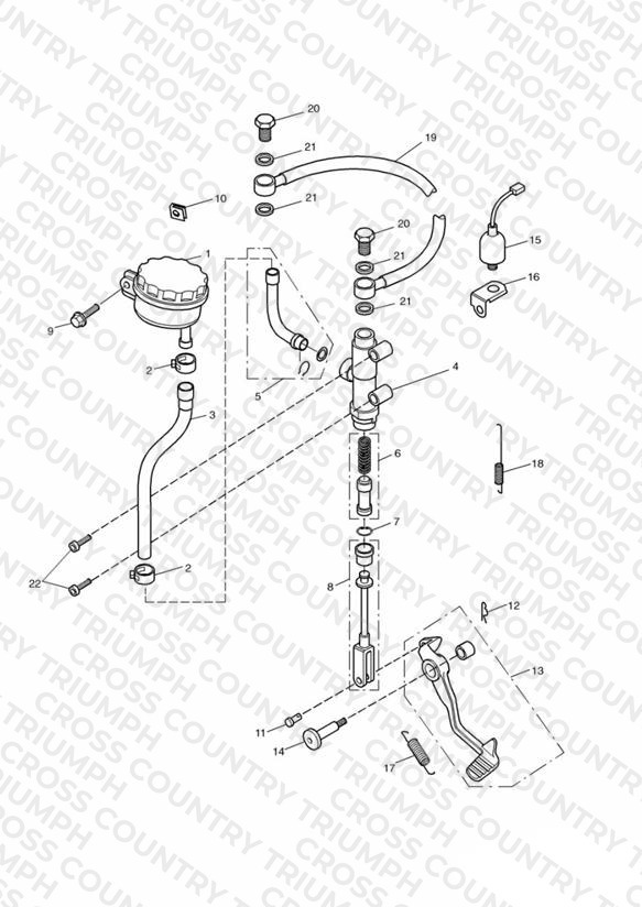 Rear Brake Master Cylinder