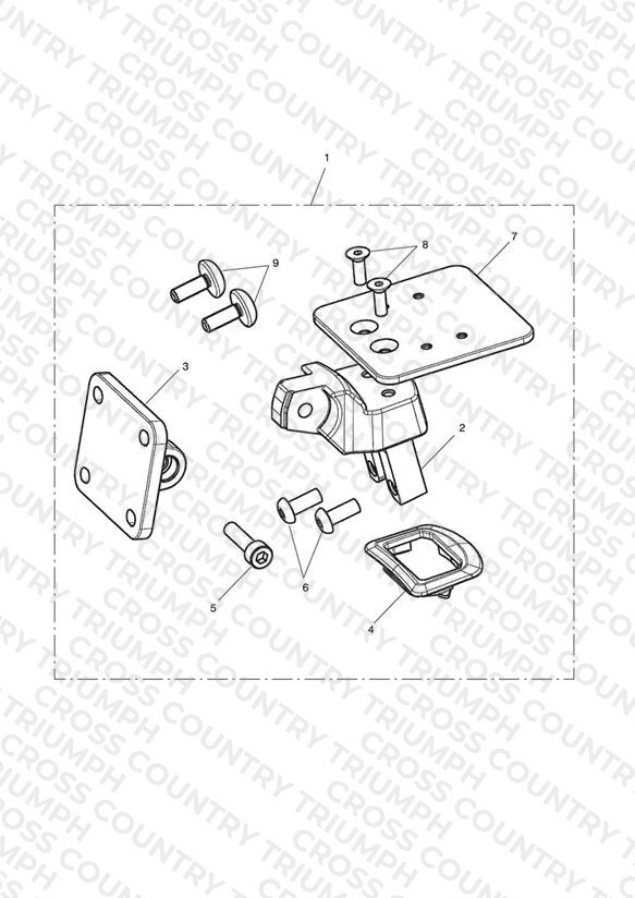 GPS Mount Kit, US