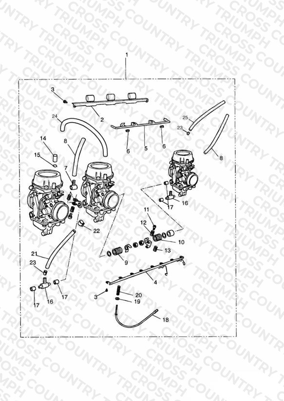 Carburettors 3 Cylinder