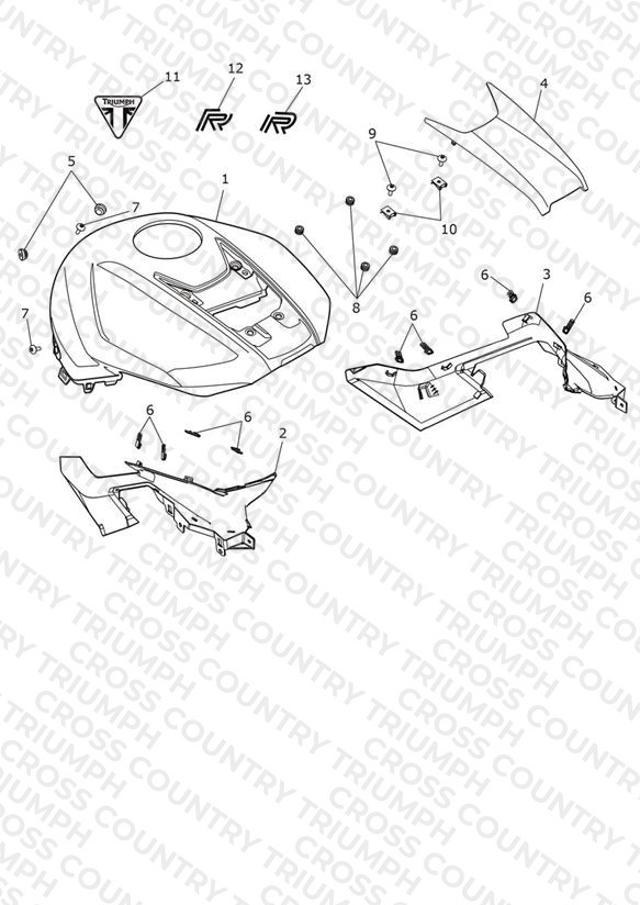 Fuel Tank Bodywork