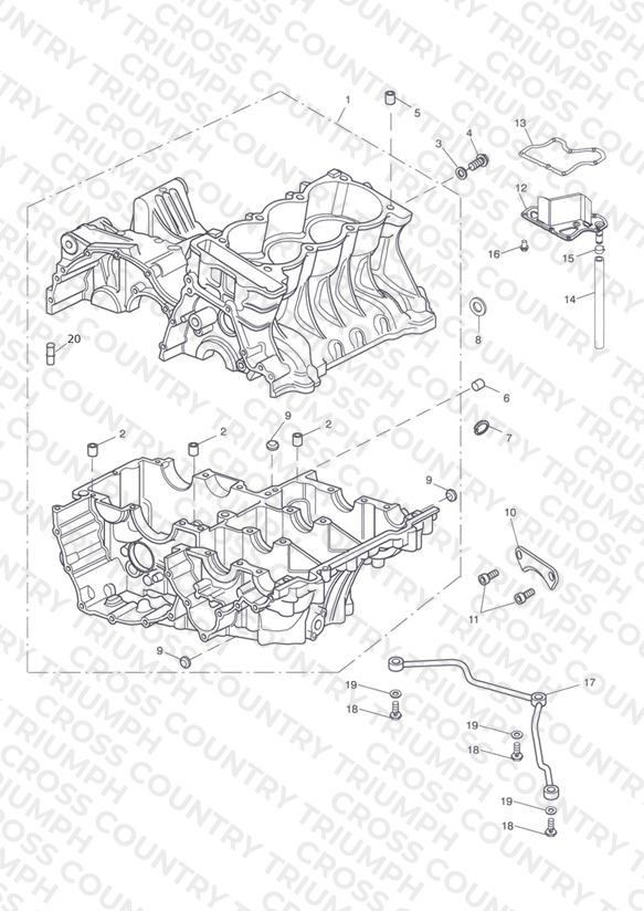 Crankcase & Fittings
