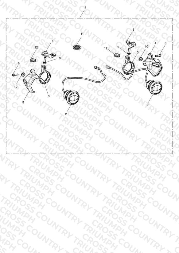 LED Fog Light Kit, Type 1