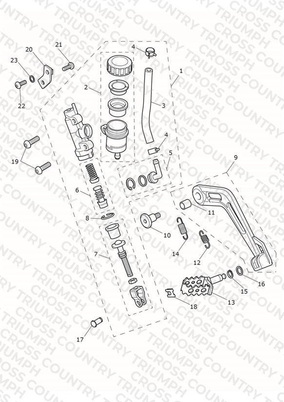 Rear Brake Master Cylinder