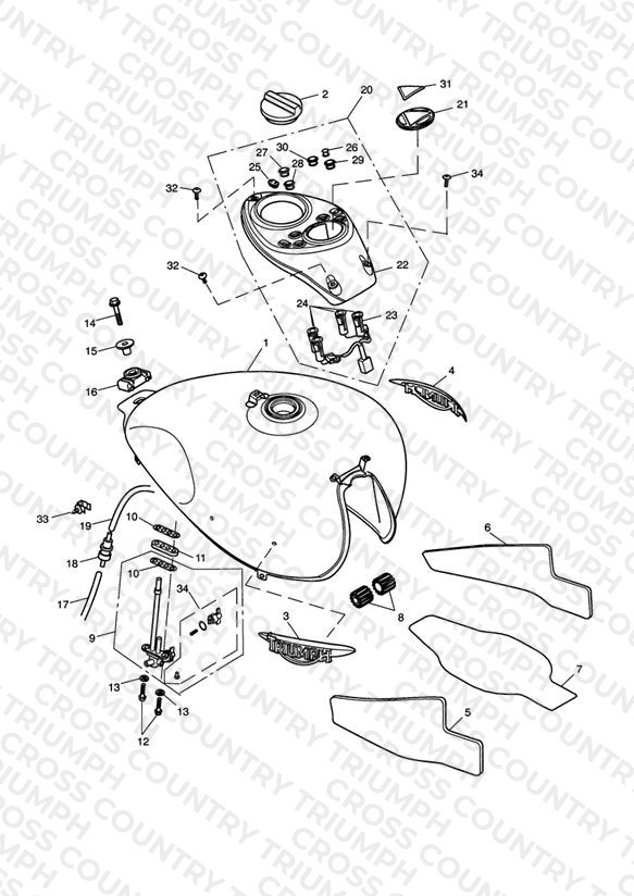 Fuel Tank & Fittings 317247 >
