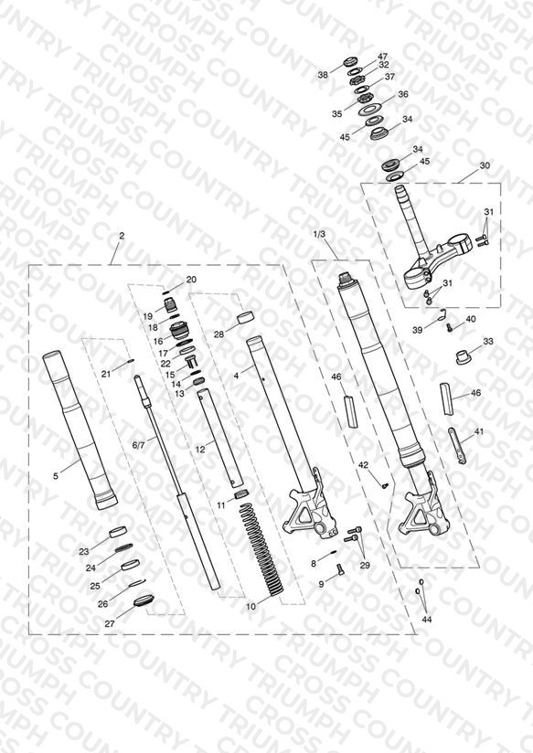 Front Forks & Yokes