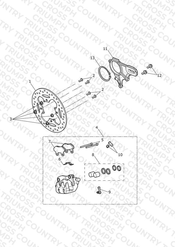 Rear Brake & Disc