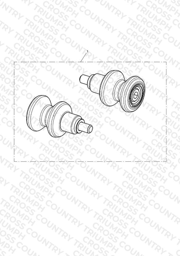 Paddock Stand Bobbin Kit, Type 2