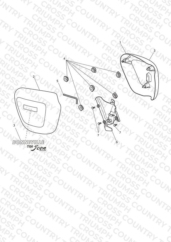 Side Fairing Panels - Icon Edition