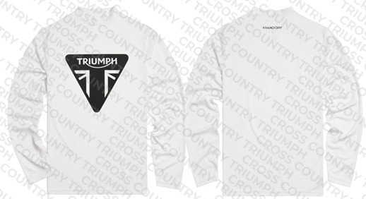 rapid dry l/s tee white