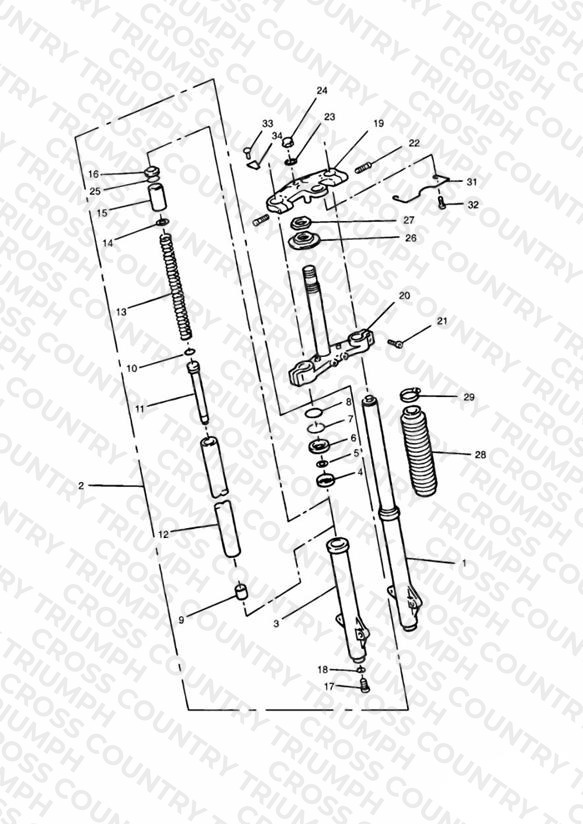 Front Forks and Yokes 43524 »