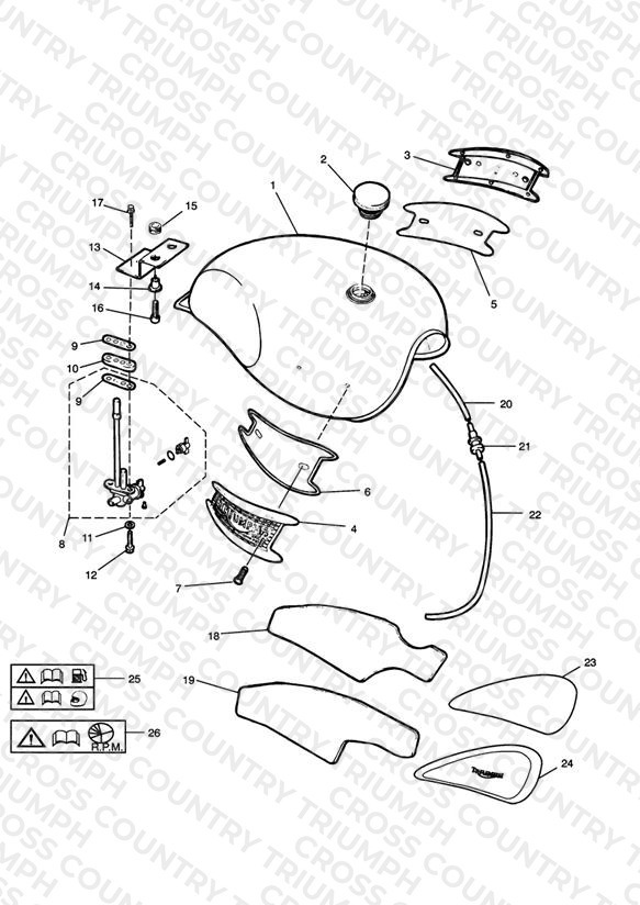 Fuel Tank and Fittings