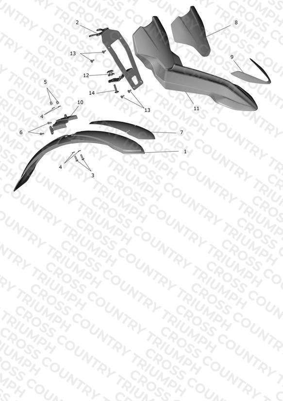 Front Mudguard