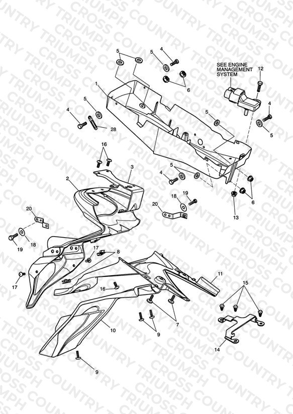 Rear Mudguard & Battery Box 333179>