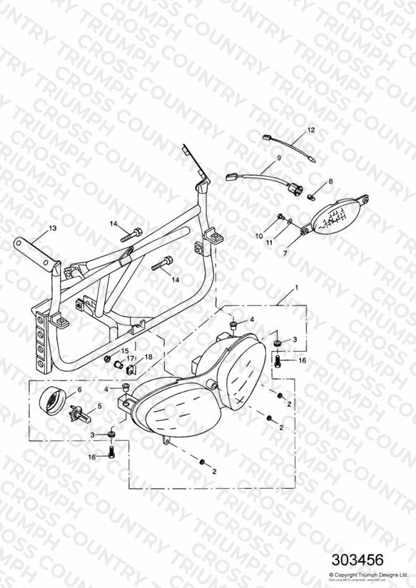 Headlight/Mountings