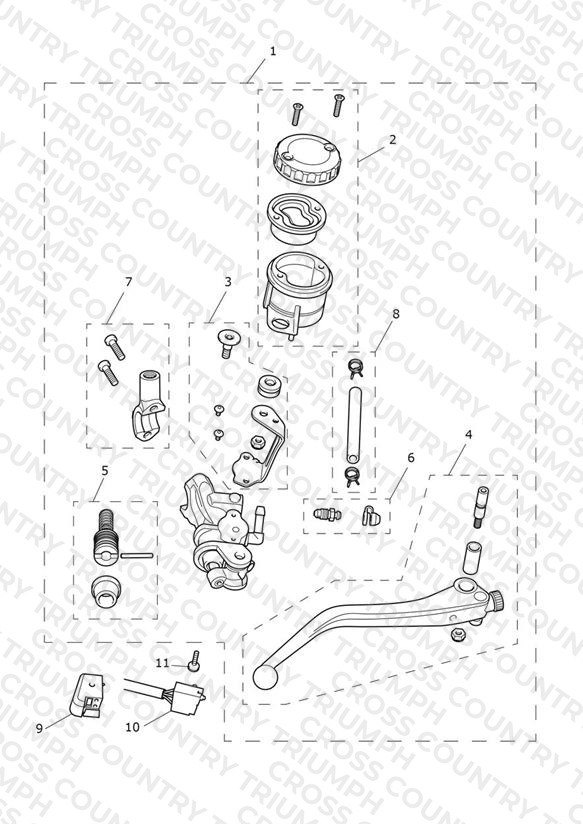 Front Brake Master Cylinder