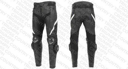 Triple Leather Jeans