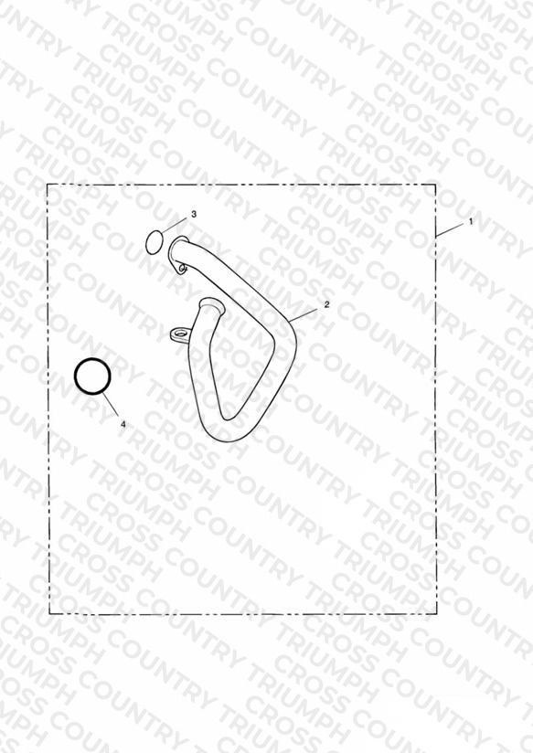 Chrome Water Pump Pipe Kit