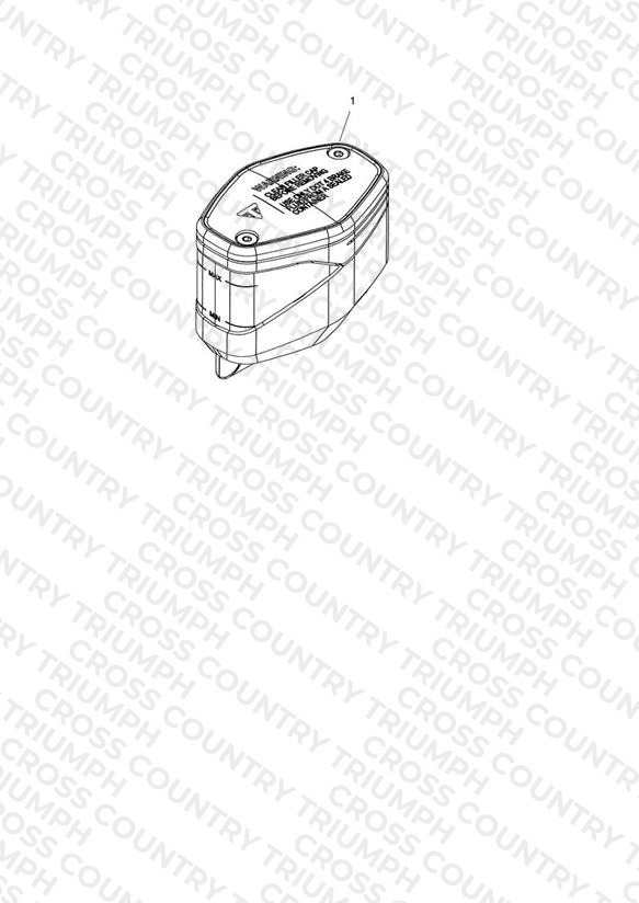 Front Brake Reservoir, Type 1