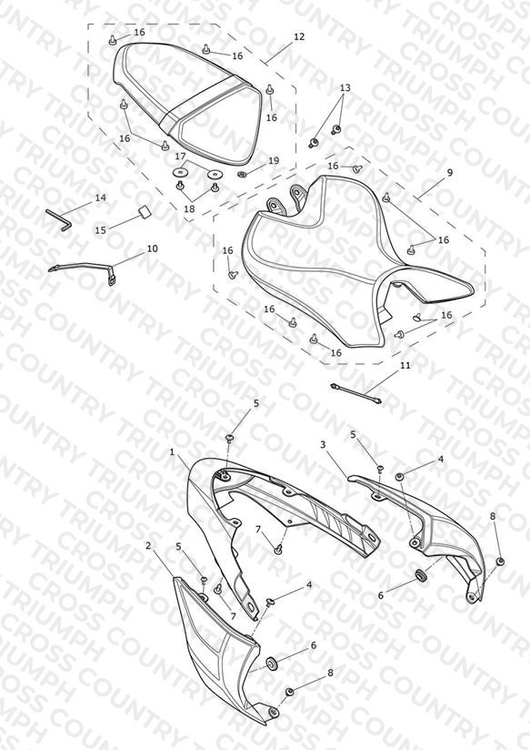 Rear Bodywork & Seat