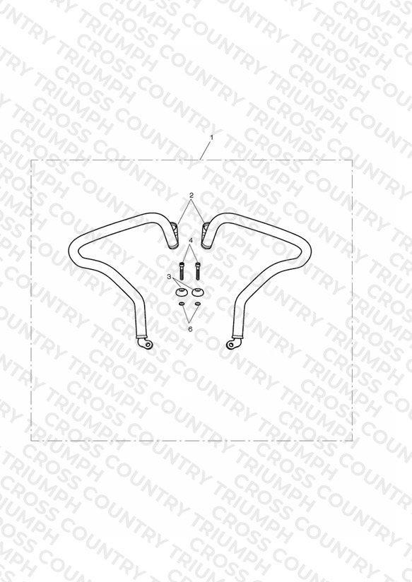 Rear Dresser Bar Kit