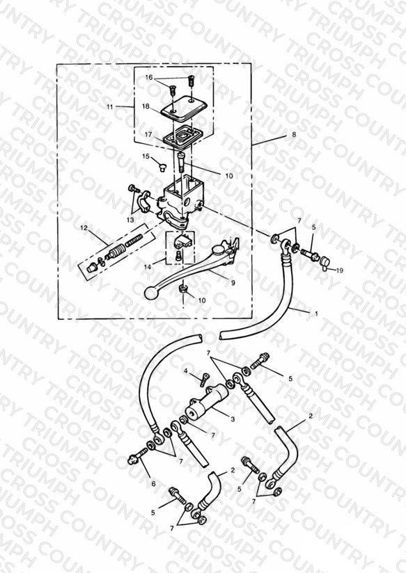 Front Brake Master Cylinder