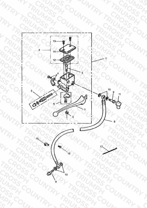 Front Brake Master Cylinder