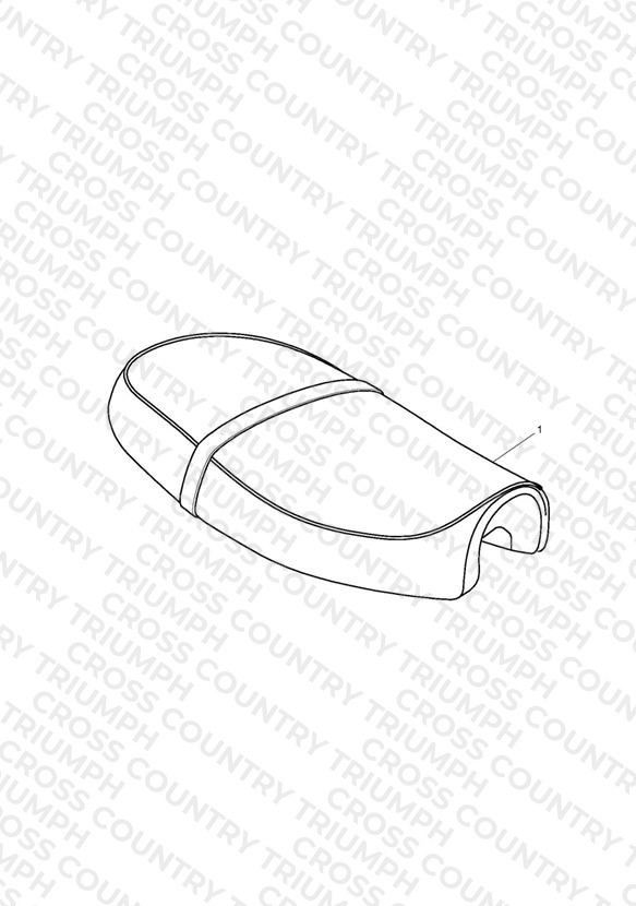 Seat, Dual, Touring, Gel