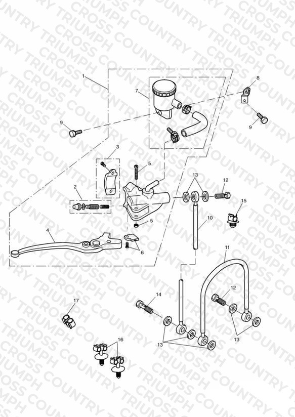 Front Brake Master Cylinder