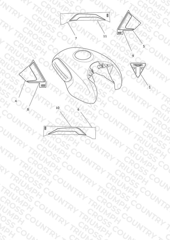 Fuel Tank Decals