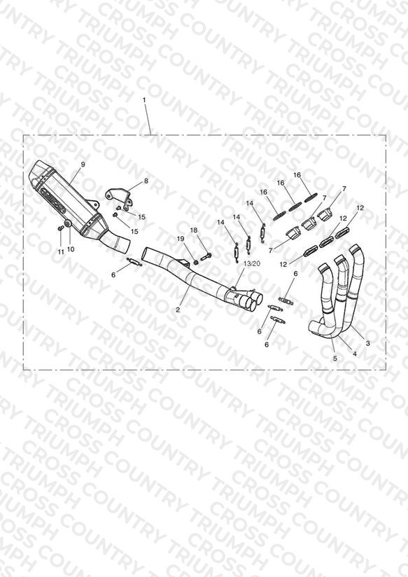 Exhaust System, Arrow, 3 into 1