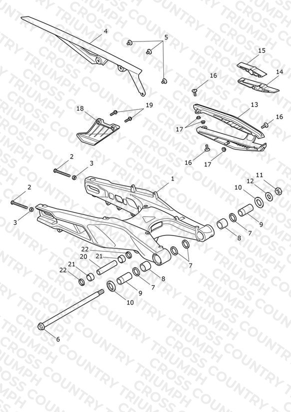 Rear Swingarm
