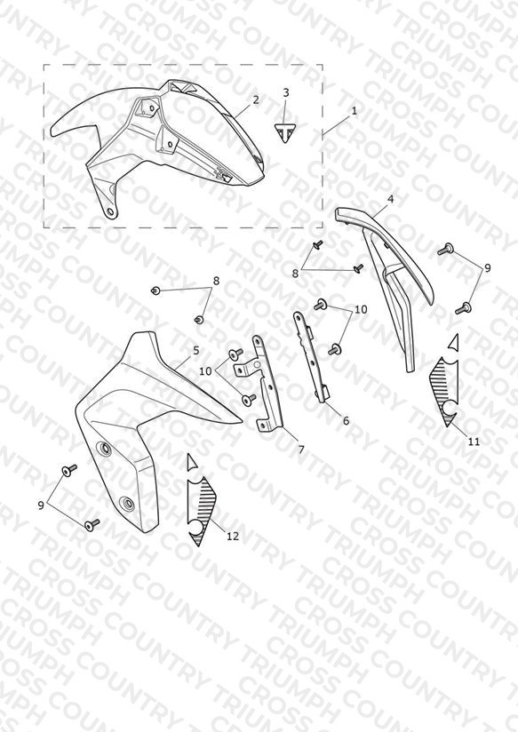 Front Mudguard
