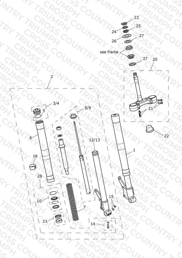 Front Forks & Yokes