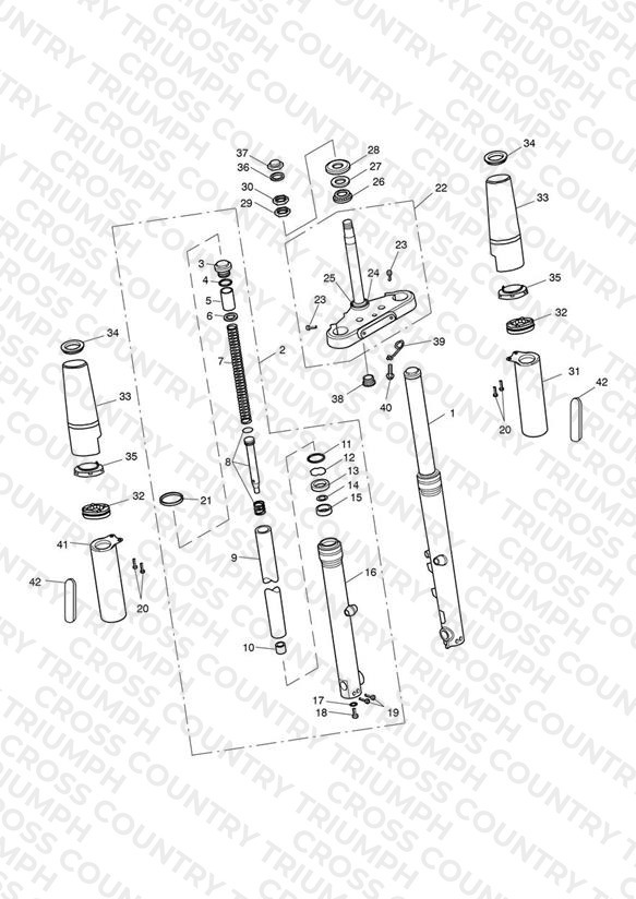 Front Forks & Lower Yoke 468391 >