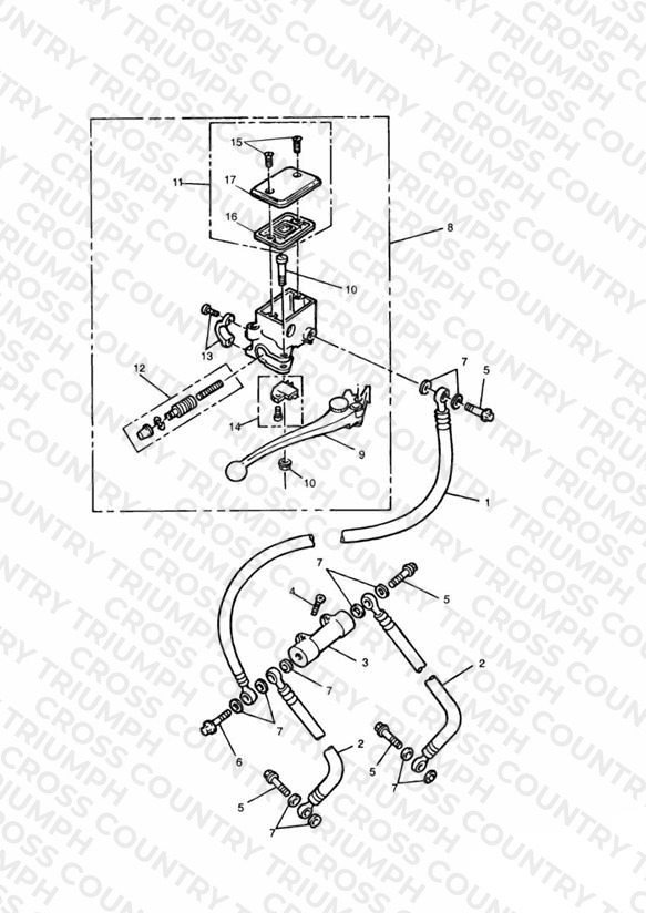 Front Brake Master Cylinder